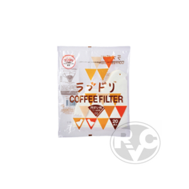 Фильтры Hario VCFL-02-20W белые 20 шт.